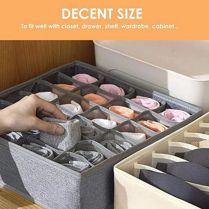 Underwear and Accessories Storage Organizer for Drawers and Wardrobes